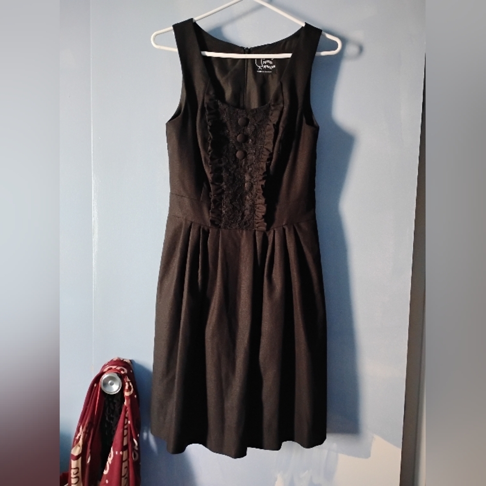 Birds Of North America Vireo Black Dress S